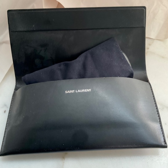 SAINT LAURENT SL 110 MEL 002 57 16-140 Black Sunglasses Pristine main image 6